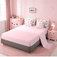 thumbnail image 5 of Manfei Farm Cow Sheep 7 Pieces Bedding Comforter Set Boys Girls,Cartoon Animals Full Bedding Set For Kids Reversible, 5 of 8