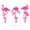 Pink, variant on RealSteel: Flamingo Garden Art 3-Pack – Metal Lawn Decor, Classic Yard Flamingos with Stakes, Outdoor Weather-Resistant Design (Pink)