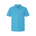 thumbnail image 5 of Gildan - Hammer Pique Polo, Classic Fit, Moisture-Wicking Comfortable Polo Shirt, Sapphire, S, 5 of 5