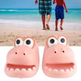 thumbnail image 4 of Pantuflas de dibujos animados sandalias de baño con punta abierta color brillante EVA antideslizante suela gruesa suave para niños para fiesta en la playa ANGGREK  Otros, 4 of 8