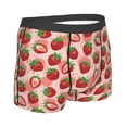 thumbnail image 4 of Uemuo Cute Strawberry Pattern Men's Boxer Briefs,Trunk Anti-Chafing,Comfortable, Durable, and Stylish Underwear-Large, 4 of 9
