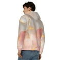 thumbnail image 4 of Honeii Abstract Marble Texture Print Hoodies for Men, Pullover & Full Zip, Breathable Zip up Hoodie, Sweatshirt-XX-Large, 4 of 5