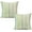 Natural Green Stripes, variant on Outdoor Yellow Throw Pillow Covers for Patio Bench Garden Porch Sunbrella Furnitures Sage Lines Stripes Cushion Cases Decorative 12x20 Set of 2 for Sofa Couch