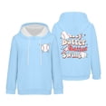 thumbnail image 1 of WZXFASHION Chandail à Col Imprimé pour la Journée de la Compétition pour Femmes, Épaules Dénudées, Manches Longues, Liquidation, Chandail à Col Rond, 1 of 9