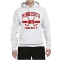 thumbnail image 2 of Wild Bobby City of Minnesota Hockey Fantasy Fan Sports Unisex Hoodie Sweatshirt, White, 3X-Large, 2 of 5
