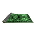 thumbnail image 2 of Ahgly Company Indoor Square Persian Emerald Green Traditional Area Rugs, 4' Square, 2 of 4
