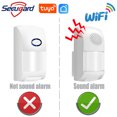 WiFi Infrared Detector Tuya Motion Sensor 25kg Pet Immune Detectors