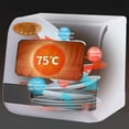 thumbnail image 2 of 1200W Portable Countertop Dishwasher, 3 Washing Programs with Large Capacity, 2 of 22