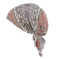 thumbnail image 3 of Sombrero de quimio Sunnimix Gorra de quimio con turbante musulmán, 3 of 7