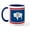 White/Navy Inside, variant on CafePress - Wyoming Flag Mug - 11 oz Ceramic Mug - Novelty Coffee Tea Cup