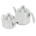 thumbnail image 2 of Korkmaz Droppa 2 Piece 2 and 3.5 Liter Stainless Steel Mega Tea Pot Set, 2 of 7