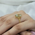 thumbnail image 2 of Elegant Green Amethyst-Prasiolite Marquise Solitaire Ring 14k Gold Filled Engagement Ring - Promised Ring - Anniversary Ring, 2 of 8