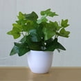 thumbnail image 4 of SANAG Artificial Potted Plant Leaf Simulation Leaves Home Office Desktop Greenery Decoration, Plant Type 4, 4 of 4
