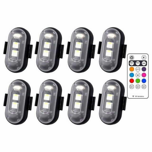 Lumière Stroboscopique LED pour Avion 6 Pcs 6 Pcs-Wellngs 6 Pcs_Paris