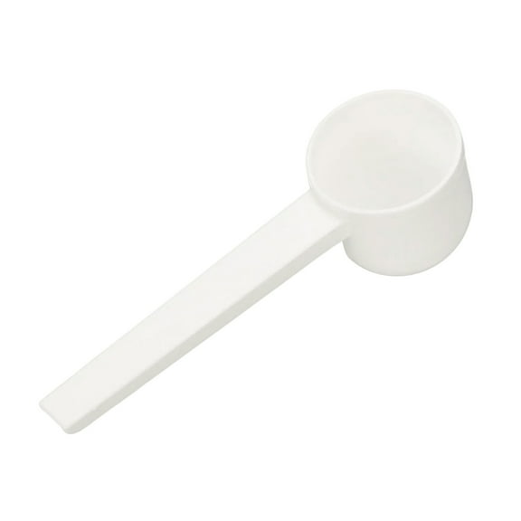Measuring Spoons, Plastic Coffee Scoops Teaspoon for Coffee Bean White