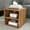 Brown, variant on Lavish Home Modern Stackable Modular Cube End Table with Shelves (Gray)