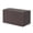 Brown, variant on GOCAPTAIN 120 Gallon Resin Deck Box, Lockable Outdoor Storage Bench, Waterproof UV Resistant Outdoor Organizer for Patio, Garden, Poolside, Black