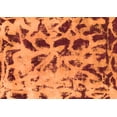 thumbnail image 1 of Ahgly Company Indoor Rectangle Abstract Orange Modern Area Rugs, 2' x 5', 1 of 4