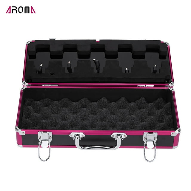 Aroma APB-3 Effect Pedal Carry Case Box Guitar Effects Total Metal Locking Case