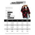 thumbnail image 6 of CASSIE LIZ Womens Plus Size Sweaters 5X Fall Cardigans for Women Fashion Heart Print Black Open Front Cardigans Casual Winter Long Sleeve Lightweight Knit Holiday Sweaters with Pocket 5XL 26W-28W, 6 of 6