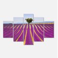 thumbnail image 2 of Lavender and Lonely Tree Uphill - Oversized Landscape Wall Art Print, 2 of 3