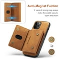 thumbnail image 5 of 2 in 1 Detachable Back Cover Compatible with iPhone 14 Plus Case 2022, iPhone 14 Plus Wallet Case with Card Holder Leather Pocket Slim Phone Cases 6.7'', 5 of 10