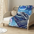 thumbnail image 2 of nygtbtfer Blanket Cute Print Throw Blanket Colorful Bubbles Pattern Bed Blanket Cozy Lightweight Flannel Blankets for Bedroom Living Room Sofa Couch 60x80in, 2 of 6