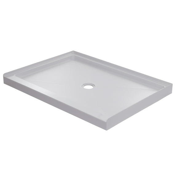 Craft Main 4836C 48" X 36" Rectangular Shower Base - White