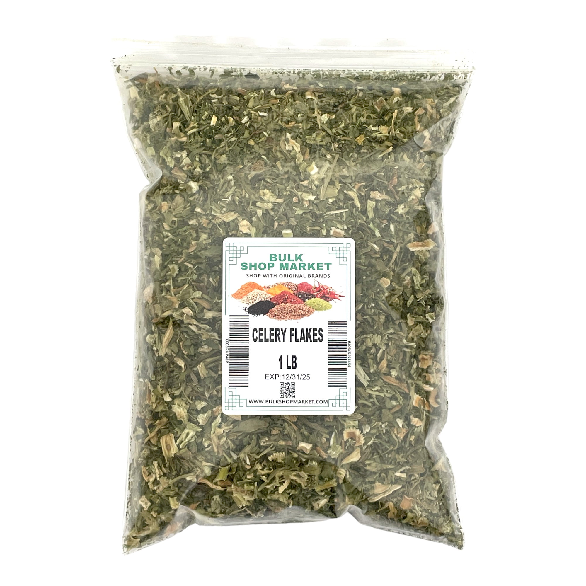 CELERY FLAKES 16 oz SPICE BY
