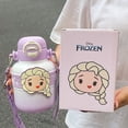 thumbnail image 1 of Taza Termo de acero inoxidable Stitch 316 con asa, taza con pajita bonita, taza doble para beber de gran capacidad para niños de dibujos animados, 1 of 4