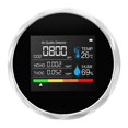 thumbnail image 1 of Detector digital de CO2, HCHO, dióxido de carbono, medidor inteligente, monitor y probador blanco, 1 of 9