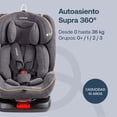thumbnail image 2 of Autoasiento Bebe Supra Portabebe Silla Niños Carro Bebesit  Supra Premium, 2 of 9