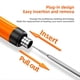 thumbnail image 3 of Soldador Portátil Recargable por USB, Mini Kit de Soldador de Hierro Eléctrico USB con Temperatura Ajustable de 3 Velocidades, Color Naranja, 3 of 5