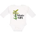 thumbnail image 3 of Inktastic Nebraska Girl Goldenrod Flower Girls Long Sleeve Baby Bodysuit, 3 of 5