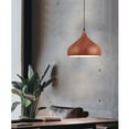 thumbnail image 6 of Wood Grain Metal Pendant Lighting for Kitchen Island, Modern Nordic Style Ceiling Pendant Light Fixture for Dining Room, Minimalism Simple Hanging Lamp, Single Chandelier for Bar Counter, 6 of 7