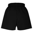 thumbnail image 6 of BLVB Womens Shorts Comfy Summer Elastic High Waist Casual Beach Lounge Shorts for Women Trendy with Pockets, 6 of 7