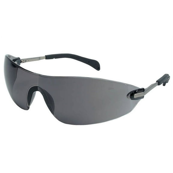 Crews Blackjack Elite Safety Glasses with Gray Lens