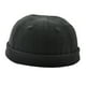 thumbnail image 2 of Hombres sombrero sombrero de enrollado gorra de mariner Negro Zulema sombrero docker de moda, 2 of 7