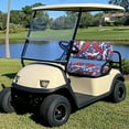 thumbnail image 2 of Psesaysky Golf Cart Seat Covers for Ezgo Txt Ordinary Seats, Golf Sport Print Universal Front Seat Cover Set for Golfcart Accessories All Seasons Breathable Washable, 2 of 8