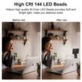 thumbnail image 2 of Lámpara portátil King Ma para teléfono selfie, 3 modos, recargable, LED, 2 of 6