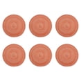 thumbnail image 1 of Juego de posavasos circulares Cateissary 6 piezas Naranja 38cm, 1 of 6
