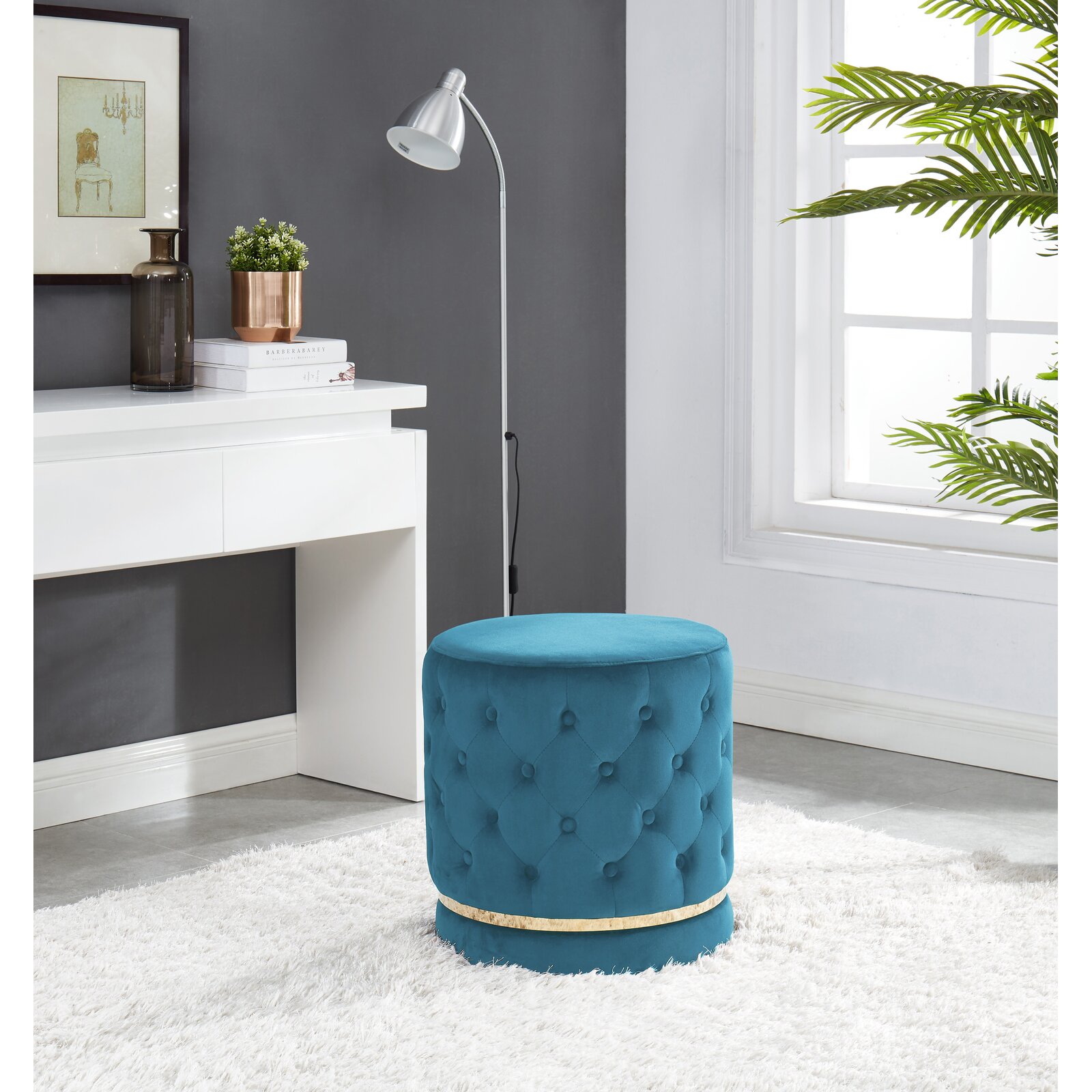 Crofton Swivel Vanity Stool