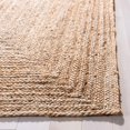 thumbnail image 4 of Safavieh Cape Cod Collection CAP252A Tapis de Jute Flatweave Fait à la Main, 6' x 6' Carré, Naturel, 4 of 4