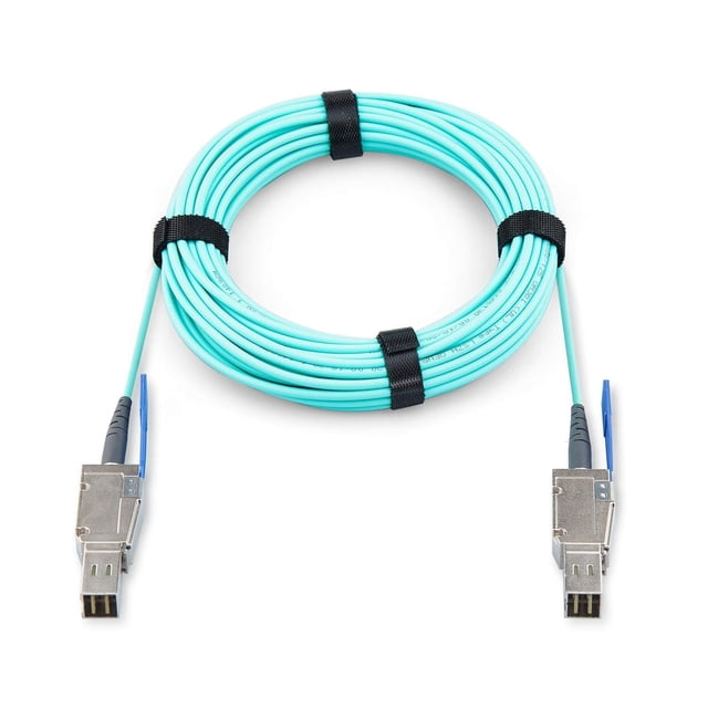Cable de fibra óptica 10Gtek Mini SAS HD SFF-8644 a SFF-8644 de 15 m