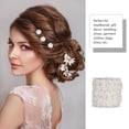 thumbnail image 4 of MasteelfCA 1 Rouleau Chaîne de Fleurs Roses Applique Costume Garnitures de Couture Embellissement Applique, 4 of 7