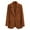 Orange, variant on LYXSSBYX Blazers for Women Women Solid Long Sleeve Tops Cardigan Coat Pockets Long Pants Suit