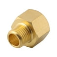 thumbnail image 2 of Female To Male Thread Brass Socket Pipe Fitting Coupler for Plumbing Industrial A, 2 of 9