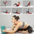 thumbnail image 5 of 2pcs Yoga Blocks Gym Bricks -Comfortable Fitness Yoga Bricks, Anti-Slip, Lightweight and Travel Friendly Pilates Practice, 5 of 6