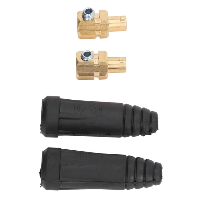 Cable de Soldadoura Cable de Soldadoura Conector Rápido MÁQUINA DE SOLDADURA DE LATÓN DE GOMA RESITENCIA AL ACEITE DE AJUSTE RÁPIDO