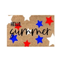 Yeetfub Patriotic Door Mat Memorial Day Decorations Outdoor Outside Door Mats 4th of July Rugs Entrance Mat Welcome Mat Funny Clearance for Front Porch, Outdoor And Indoor Uses, Home Decor 16"x24"IN